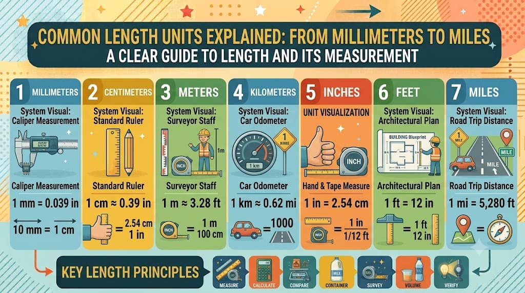 Common Length Units Explained: From Millimeters to Miles – Complete Guide