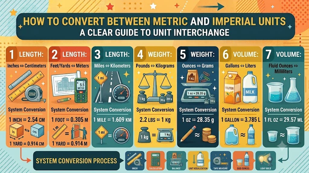 How to Convert Between Metric and Imperial Units – Complete Guide