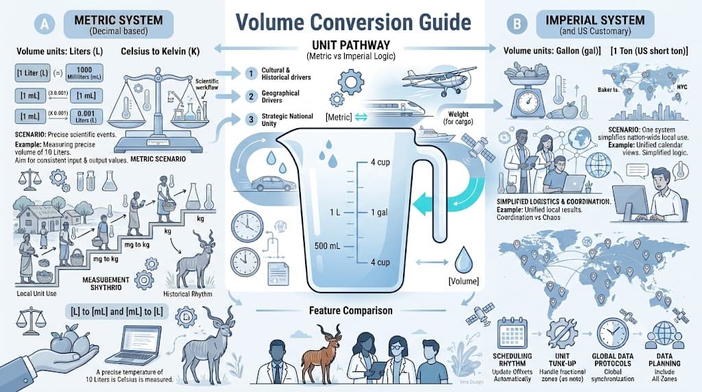 Volume Conversion Guide: Liters, Gallons, Cups, Cubic Meters & More – Complete Reference