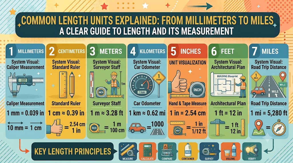 Common Length Units Explained: From Millimeters to Miles – Complete Guide