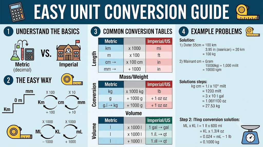How to Convert Units Easily: A Complete Conversion Guide