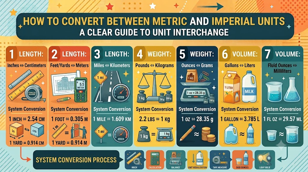 How to Convert Between Metric and Imperial Units – Complete Guide