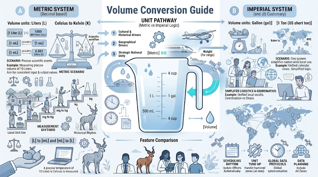 Volume Conversion Guide: Liters, Gallons, Cups, Cubic Meters & More – Complete Reference